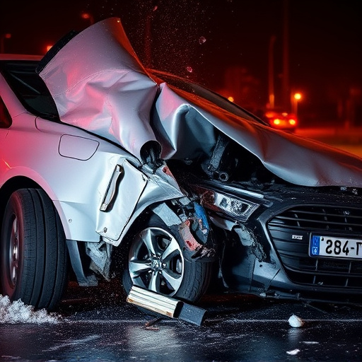 car crash damage