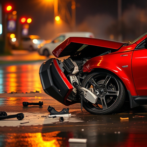 car crash damage