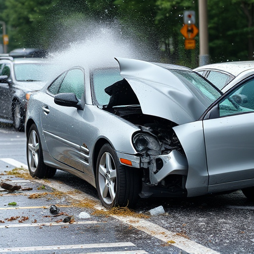 car crash damage