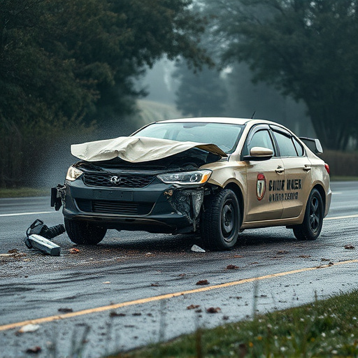 car crash damage
