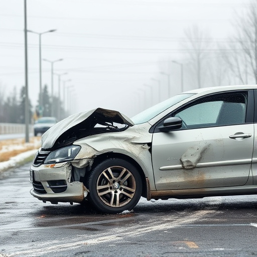 car crash damage