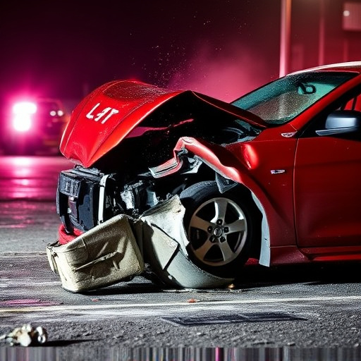 car crash damage