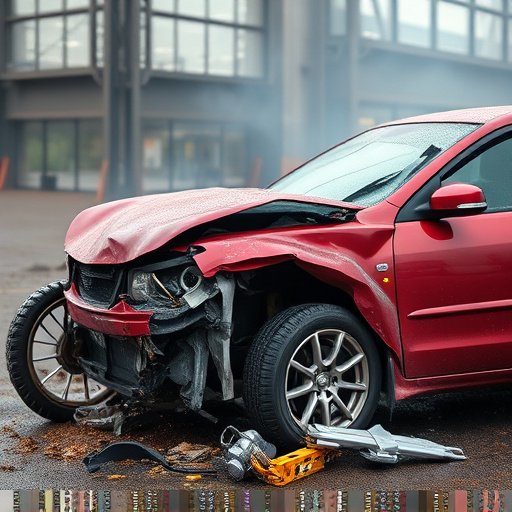 car crash damage
