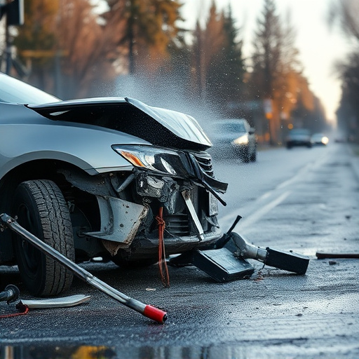 car crash damage