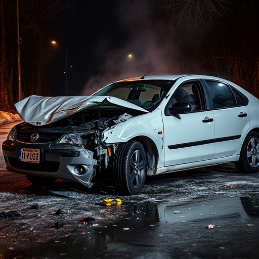car crash damage