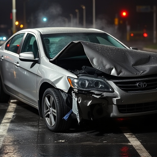 car crash damage