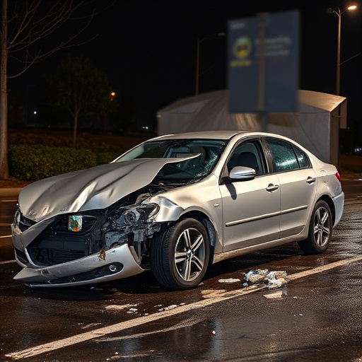 car crash damage
