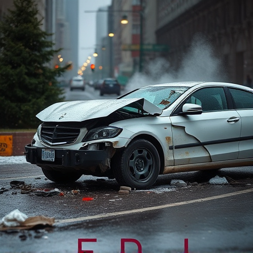 car crash damage