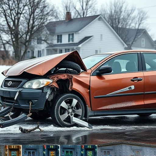 car crash damage
