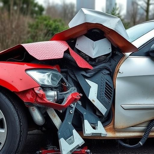 car crash damage