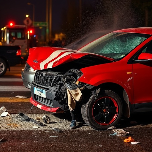 car crash damage