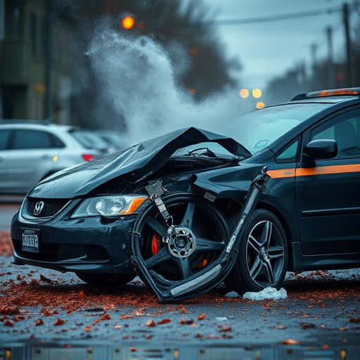 car crash damage