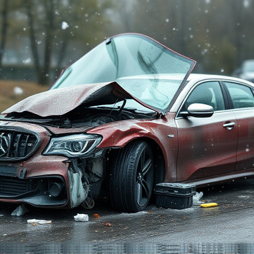 car crash damage