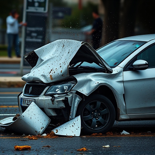 car crash damage