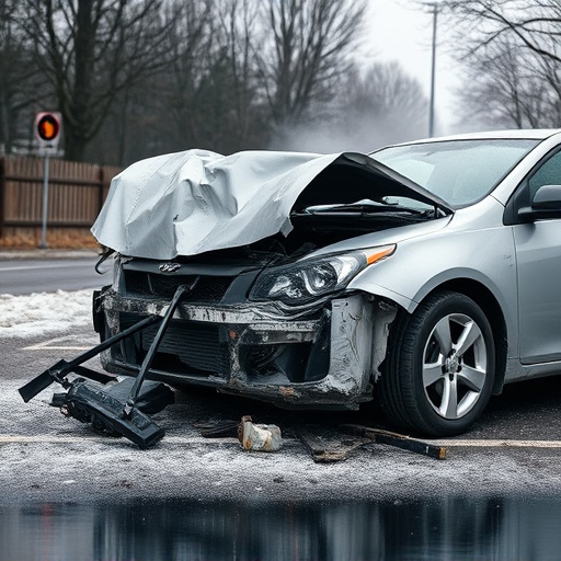 car crash damage