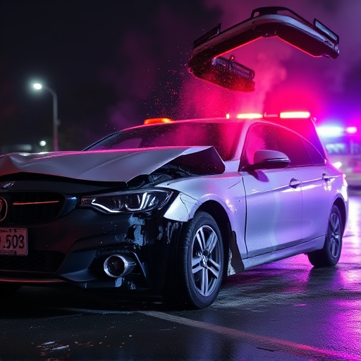 car crash damage