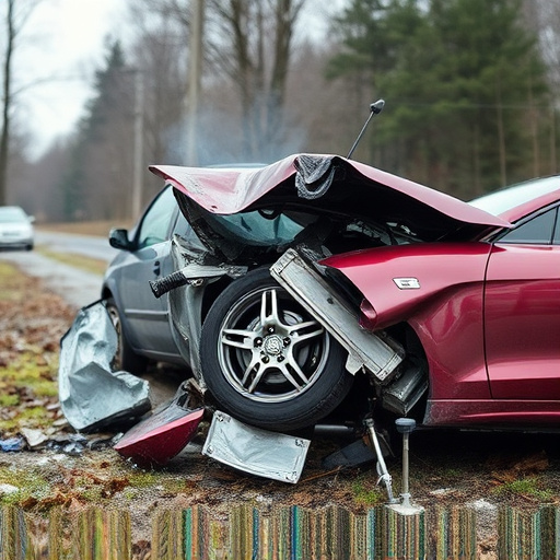 car crash damage