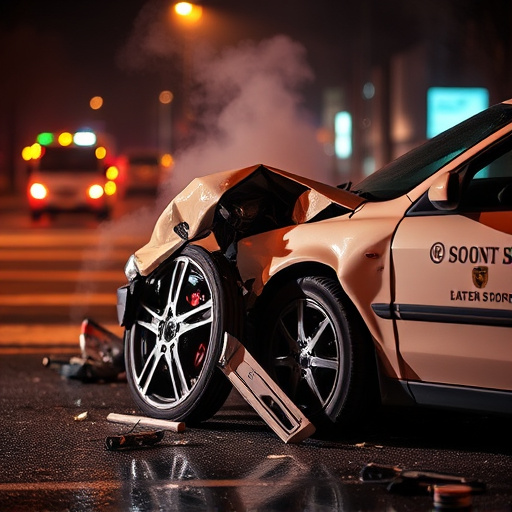 car crash damage
