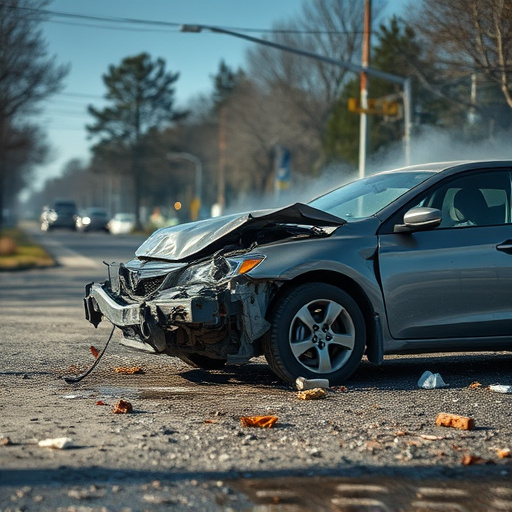 car crash damage