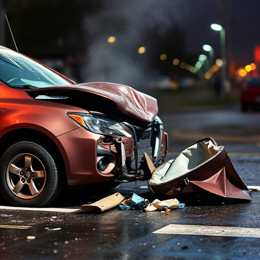 car crash damage