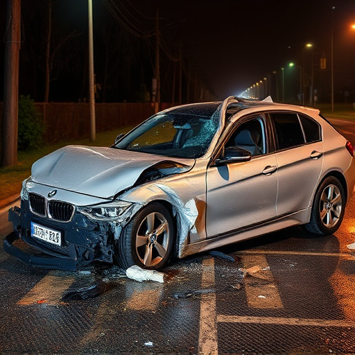 car crash damage
