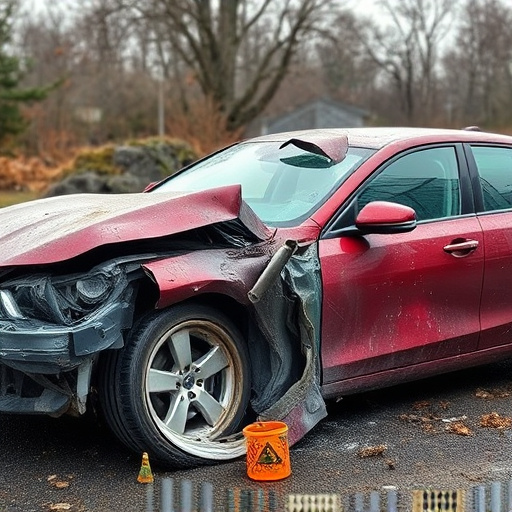 car crash damage