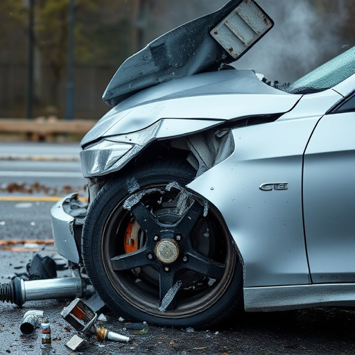 car crash damage