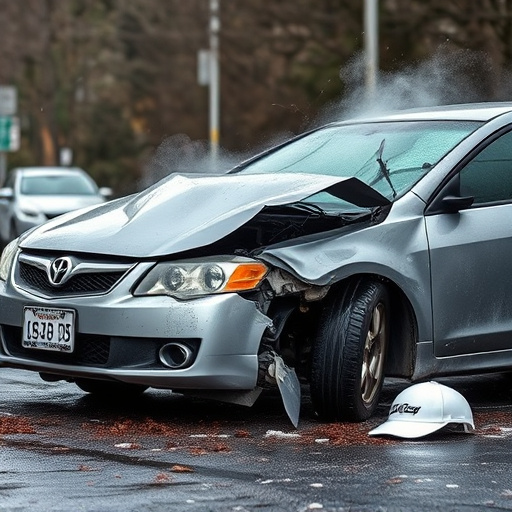 car crash damage