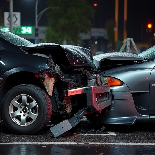car crash damage