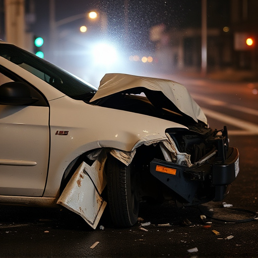 car crash damage