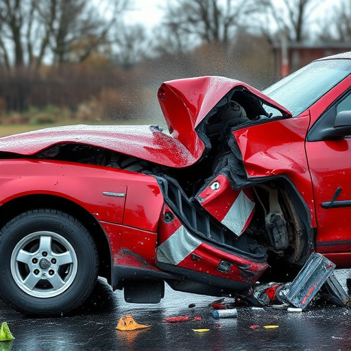 car crash damage