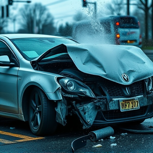 car crash damage