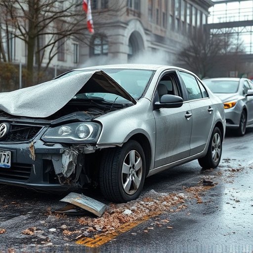 car crash damage