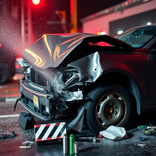 car crash damage