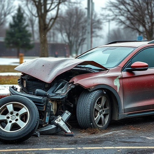 car crash damage