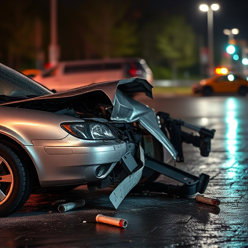 car crash damage