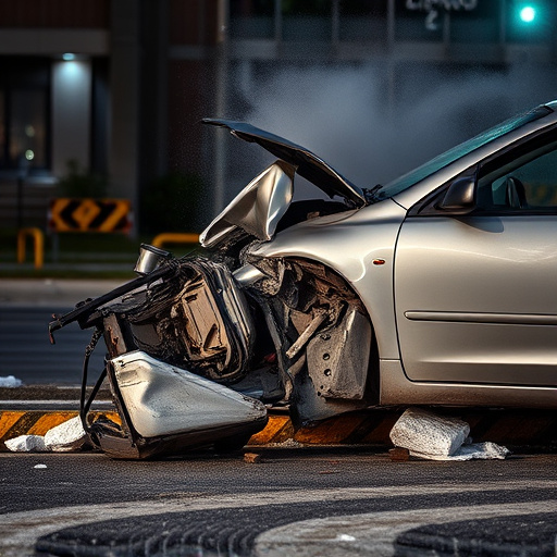 car crash damage