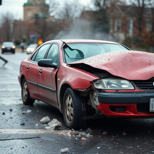car crash damage