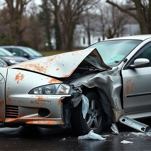 car crash damage