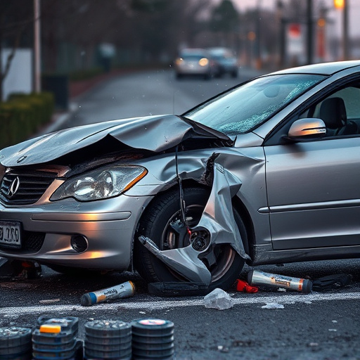car crash damage