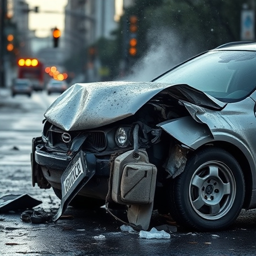 car crash damage