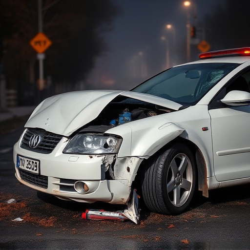 car crash damage