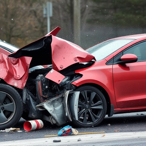 car crash damage