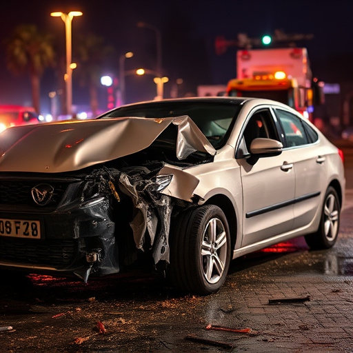 car crash damage