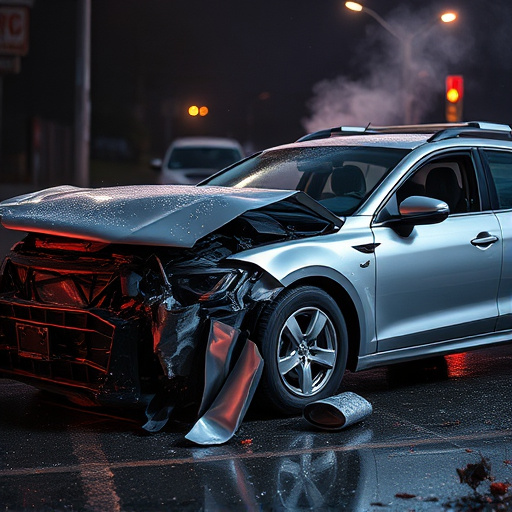 car crash damage