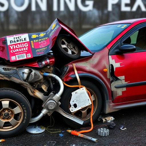 car crash damage