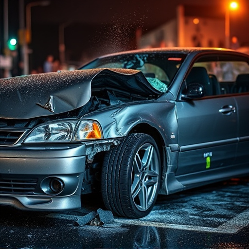 car crash damage