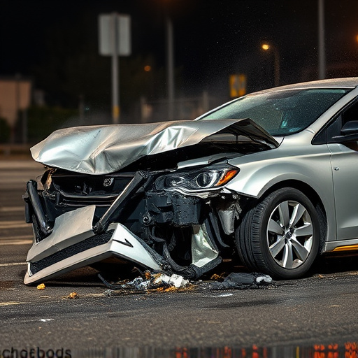 car crash damage