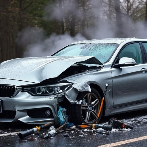 car crash damage