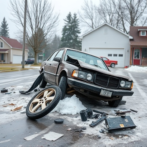 car crash damage